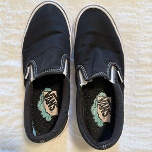 Vans Black Slip-On Shoes